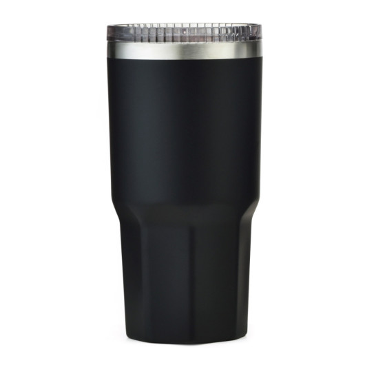Black Double Wall Vacuum Insulated Mugs